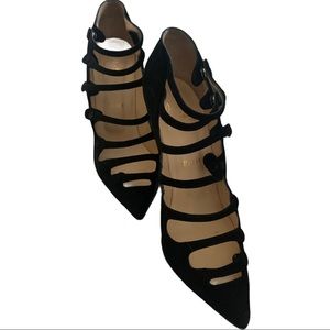 Black suede Christian louboutin size 39.5